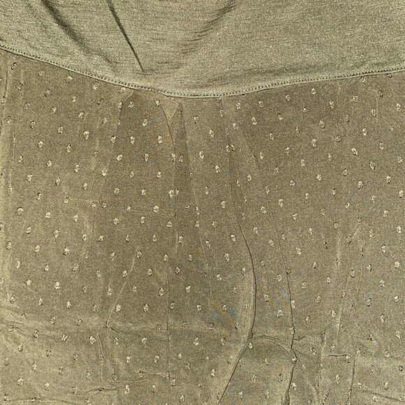 4 For $50 🎃 Sonoma Polkadot Sheer Back Tee Green Size Medium - Picture 5 of 5